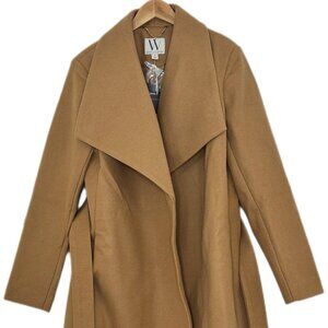 WORTHINGTON Womens Belted Midweight Coat